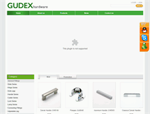 Tablet Screenshot of gudex.com